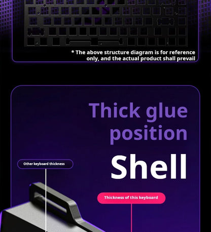 AULA WIN60 HE Wired Connection Magnetic Axis Keyboard RT Custom Mechanical Keyboard for E-sports Games 8K Polling Rate