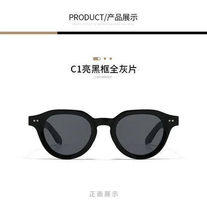 2025 Europe Designer Fashion Sunglasses Men Women Rives Sunset Casual Travel Sun Shades UV400 Suitable Oval Glasses