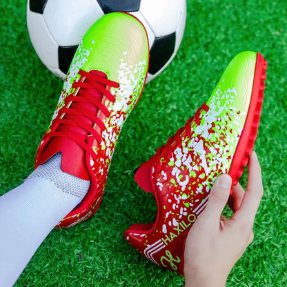 Nouvelles chaussures de football pour hommes, idéales pour les matchs sur gazon, l'entraînement et le soccer, crampons antidérapants, pour intérieur et extérieur, baskets de futsal de haute qualité, meilleures ventes.