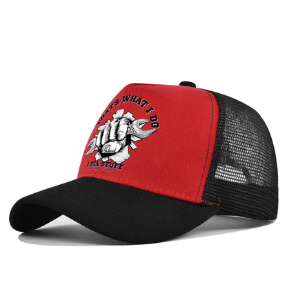 New Fashion Spring Summer Printed Mesh Breathable Baseball Cap Gorras Personality LOGO for Men WomenCouples Visor Hat Casquette