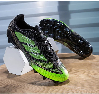Nouvelles chaussures de football pour hommes, chaussures de sport d'extérieur, chaussures d'entraînement, chaussures de football antidérapantes, baskets professionnelles ultralégères unisexes