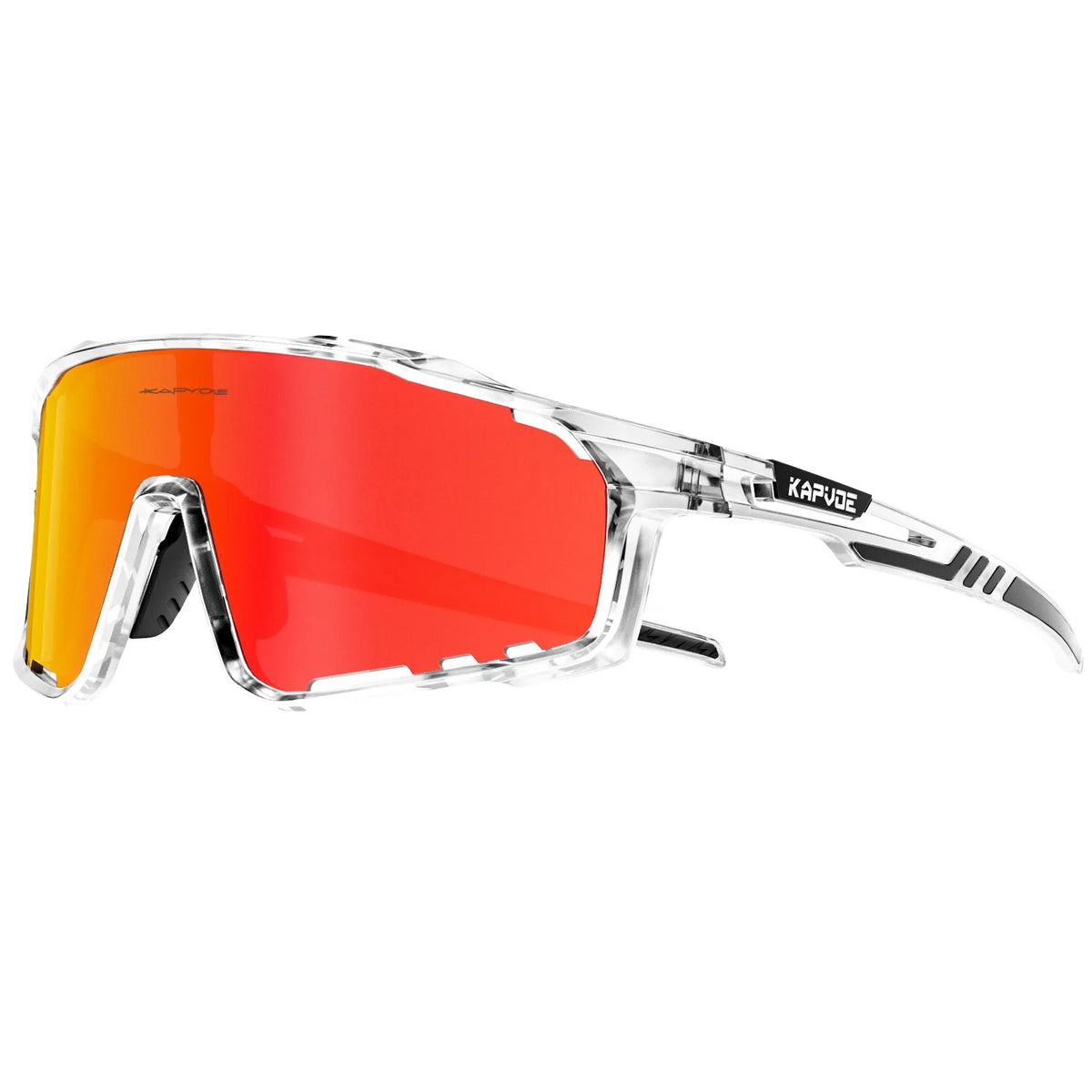 Kapvoe Mode-Sonnenbrillen für Herren – Coole Fahrradbrillen, MTB, Skaten, UV400, Angelbrillen, Herren, Damen, Fahrradbrillen