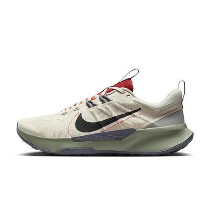 Nike Juniper Trail 2: Stylish, Comfortable, Cushioned, and Slip-Resistant Trail Running Shoes for Men – Gray/Green DM0822-102