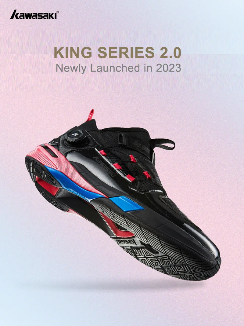 Kawasaki King Series 2.0 profesionalne badminton cipele za muškarce i žene, sportske protiv uvrtanja, originalne muške tenisice za tenis A3311