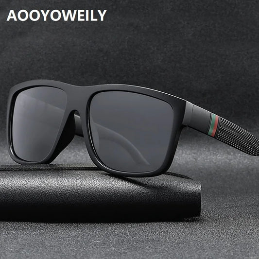 Oversized  Sunglasses For Men Women Fashion Driving Square Vintage Fishing Travel Big Frame Sun Glasses Eyewear