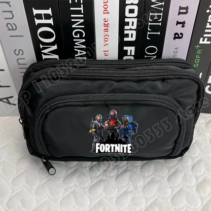 Fortnite Pen Box Creative Game Pattern Pencil Case Harajuku Storage Bag Boy Girl Back to School Supplies Birthday Party Gifts