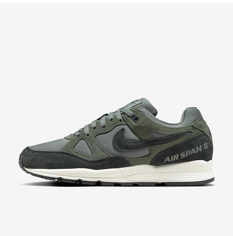 Nike Official Genuine Air Span II Men's Cushioned Lightweight Casual Sneakers BQ6052-300