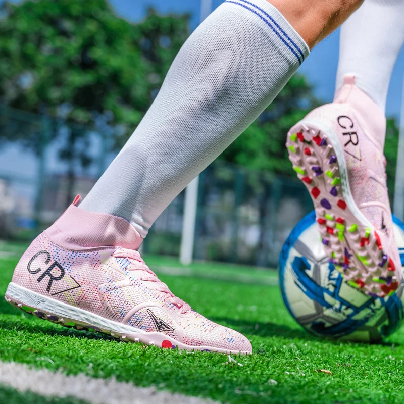 Chaussures de football 2026 pour homme, antidérapantes, crampons de football pour adultes, ultralégères, pour l'entraînement en extérieur