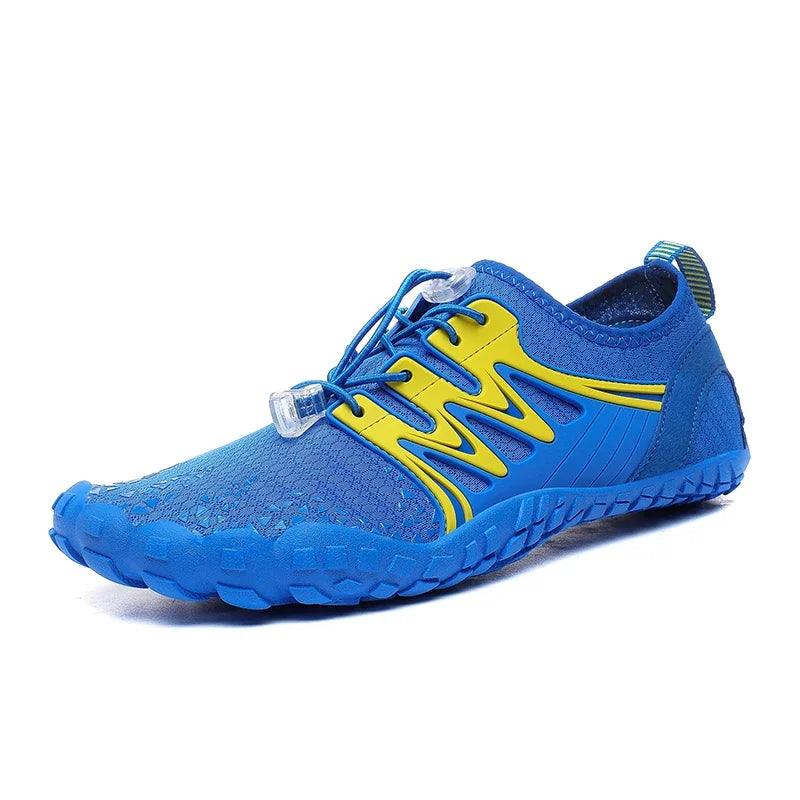 Men's Trail Running Shoes, Lightweight Athletic Zero Drop Barefoot Shoes Non-Slip Outdoor Walking Minimalist Shoes for Women