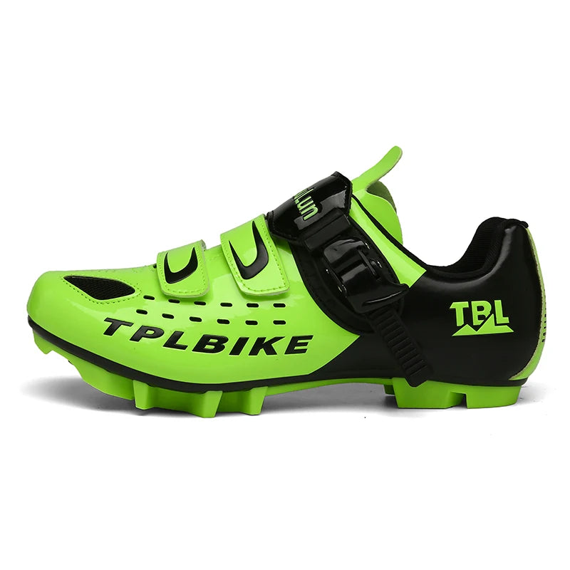 New Men's and Women's Bicycle Shoes,Outdoor Cycling Shoes,Three Functional Soles,Professional Training Shoes