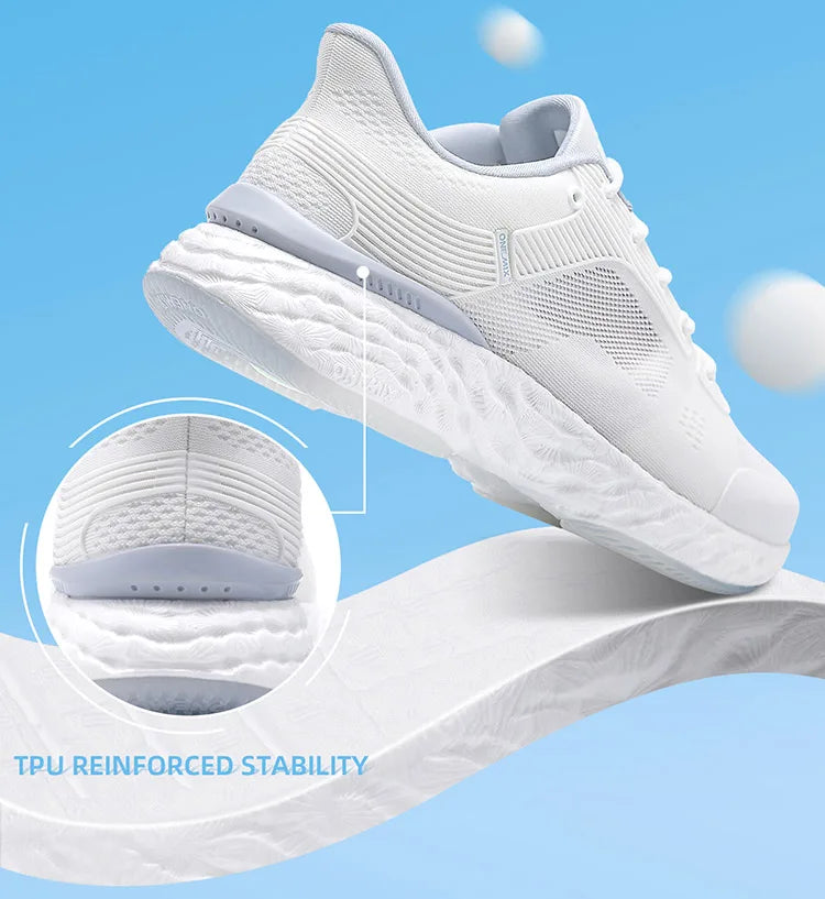Zapatillas de running ONEMIX YUE SHUANG para hombre con amortiguación de aire, zapatillas deportivas para pareja, calzado deportivo para correr al aire libre y caminar para mujer