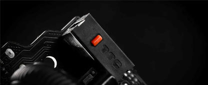 Angry Miao Infinity Gaming Wireless Mouse Metal Ultralight Hollow Hot-Swappable PAW3950 Dual 8K Wired Tri-Mode