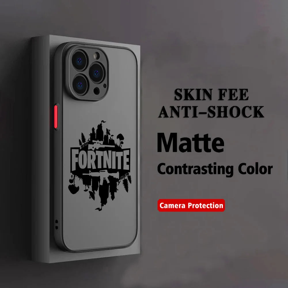 Hot Game F-Fortnites Phone Case For Samsung Galaxy A17 A07 A06 A56 A36 A26 A55 A14 A05 A15 A24 A25 A73 A04 A40E A25 A24 4G 5G