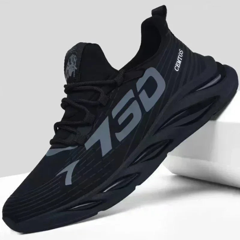 New Summer Mens Breathable Mesh Running Shoes Lightweight Trendy Sports Sneakers for Daily Workout and Outdoor Walking
