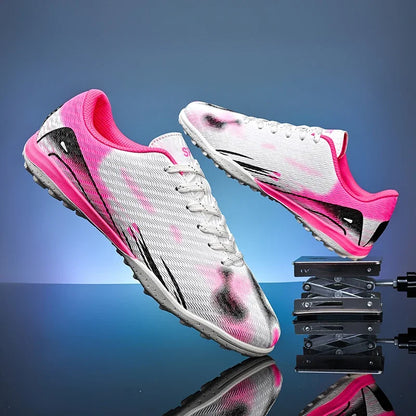 Nouvelles chaussures de Football en plein air pour hommes crampons chaussures de Football professionnelles bottes de terrain de Football pour enfants baskets d'entraînement confortables et antidérapantes