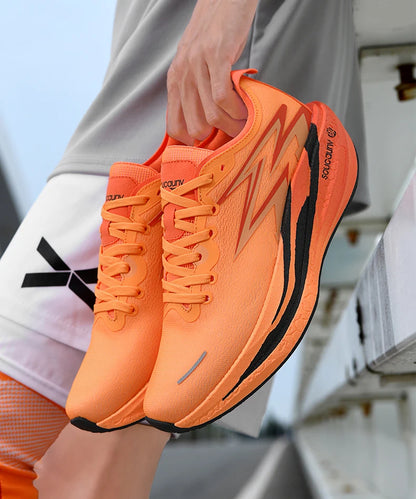 NEW Running Shoes Carbon Board Marathon Men Sports Breathable Lightweight Women's Comfortable Athletic Nonskid Sneakers Casual