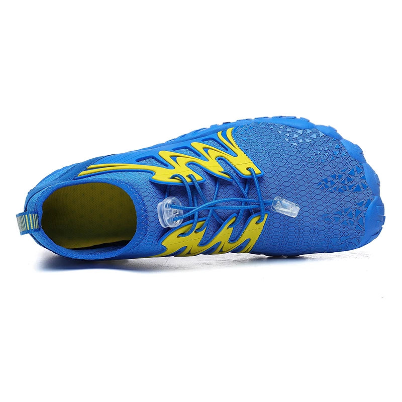 Men's Trail Running Shoes, Lightweight Athletic Zero Drop Barefoot Shoes Non-Slip Outdoor Walking Minimalist Shoes for Women