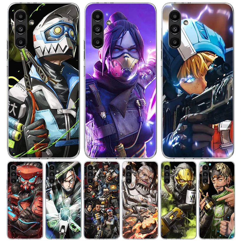 Apex Legends-hoesje voor Samsung Galaxy A16, A56, A36, A26, A15, A55, A35, A25, A14, A54, A34, A24, A13, A53, A33, A23, A05S en A04S