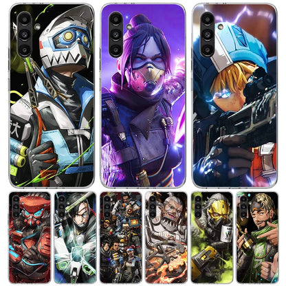 Apex Legends-hoesje voor Samsung Galaxy A16, A56, A36, A26, A15, A55, A35, A25, A14, A54, A34, A24, A13, A53, A33, A23, A05S en A04S