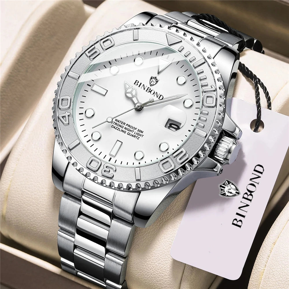 Montres de luxe pour homme - Nouvelle marque - Montres-bracelets sportives et tendance à quartz - Cadeaux pour homme - Montres automatiques - Horloge numérique « Café » pour homme