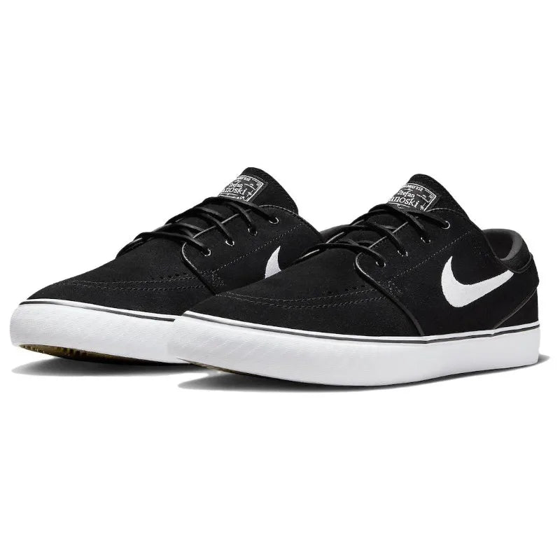 Nike SB Stefan Janoski OG+ Versatile Casual Trendy Low-Top Sneakers Men's Black and White FD6757-001