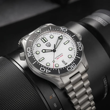 Watchdives WD007 V4 Titanium NTTD Dive Watch PT5000 Automatic Movement Sapphire Super Luminous Domed Crystal 42mm Men Watches