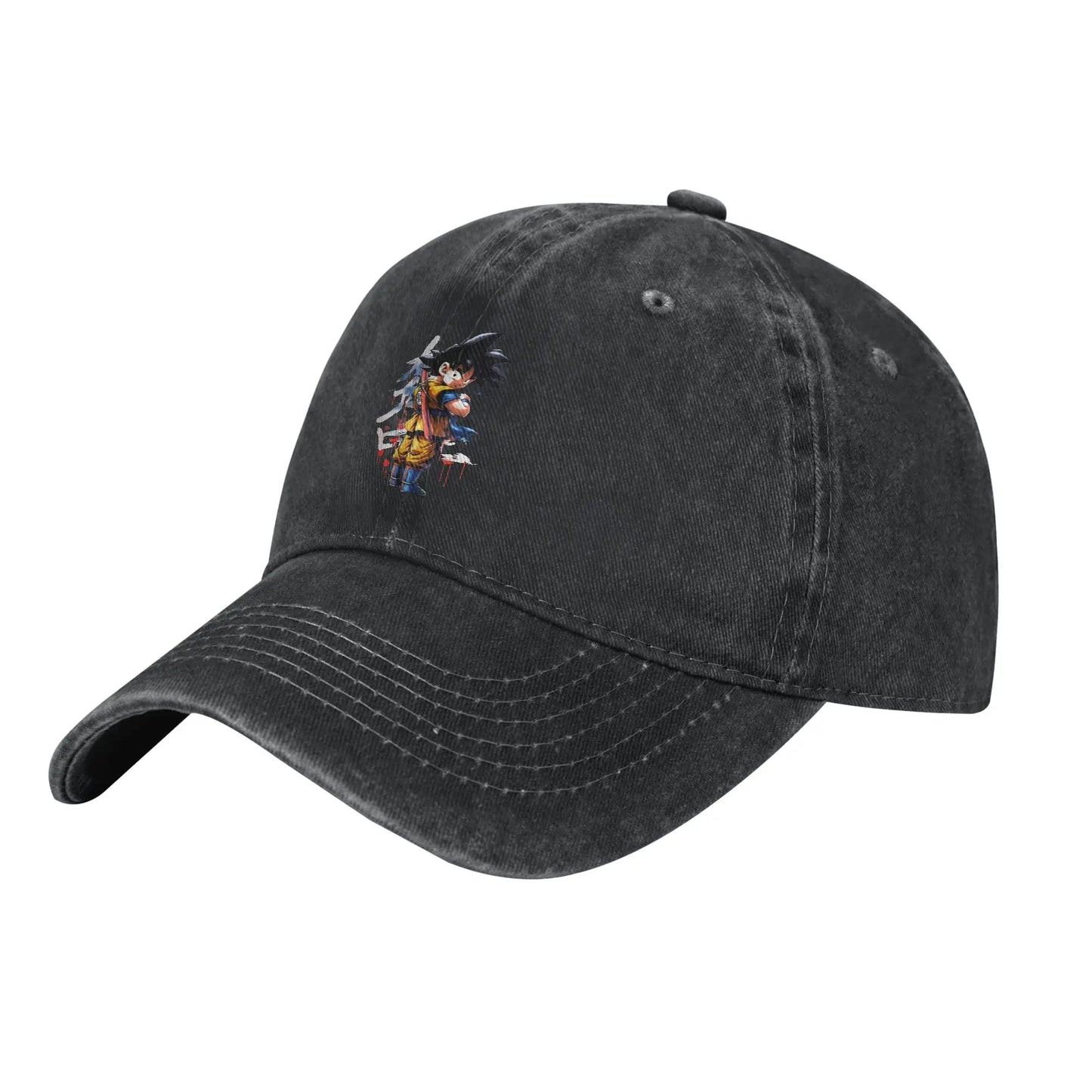 Dragon Ball Kakarot Goku Baseball Caps Vintage Distressed Denim  Sun Cap Men Women Outdoor Workouts Unstructured Soft Caps Hat