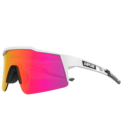 Gafas de sol Kapvoe para ciclismo, gafas polarizadas para bicicleta, MTB, UV400, de montaña, para hombre y mujer, gafas deportivas para actividades al aire libre
