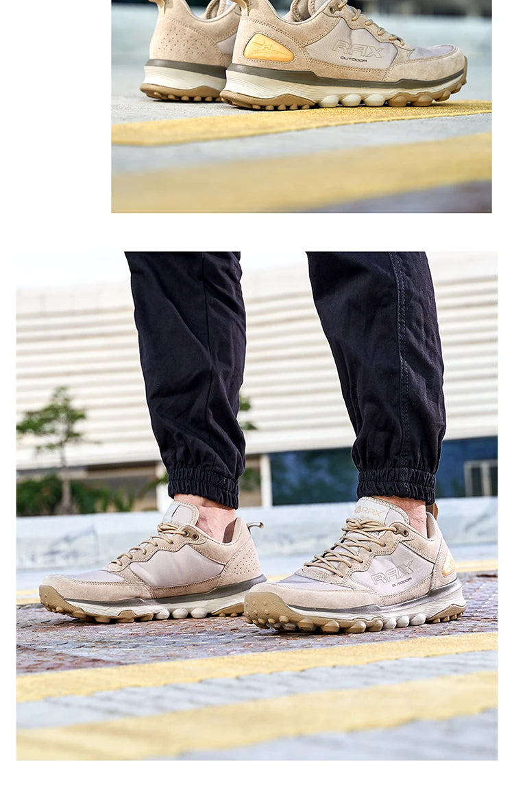 RAX løbesko til mænd, udendørs sportssneakers i mesh, unisex løbesneakers, åndbare joggingsko, lette atletiske træningssko til mænd