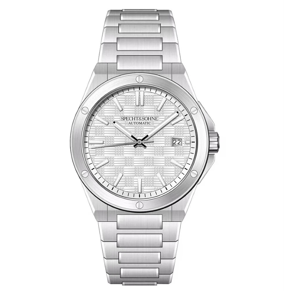 Specht&Sohne 2025 Neue 38MM Herrenuhr, Automatikuhr, Japan Miyota 8215 Uhrwerk, Stahl, Saphirglas, wasserdichte Reloj Homb