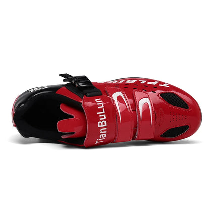 New Men's and Women's Bicycle Shoes,Outdoor Cycling Shoes,Three Functional Soles,Professional Training Shoes
