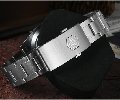 San Martin 40mm Aluminum Bezel NH35 BB58 Automatic Watches For Men Dive Wristwatch 20ATM Sapphire Luminous Reloj SN0008D