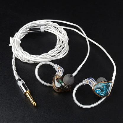 NICEHCK NX7MK4 MK4 Stabilized Wood HIFI Earbud 7 Driver Units Hybrid Audiophile Earphone With Replaceable Tuning Filters IEM MK3