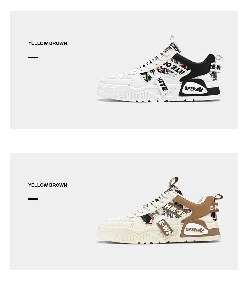 Skateboard Heren schoenen Zomersneakers Leer Casual Mode Outdoor Hardlopen Sport Wandelen Tennis Platform Designer Luxe