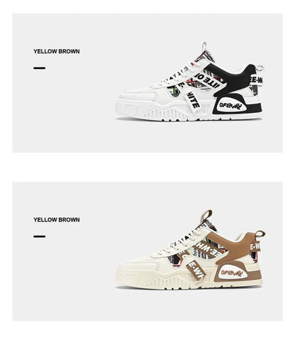 Skateboard Heren schoenen Zomersneakers Leer Casual Mode Outdoor Hardlopen Sport Wandelen Tennis Platform Designer Luxe