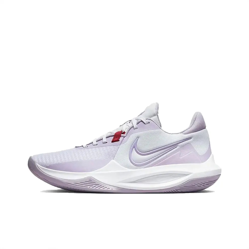 Nike Precision 6 Comfortable and Versatile Low-Top Basketball Shoes for Men in Black IO7605-040