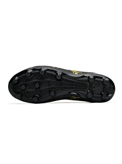 Chaussures de football AG FG pour hommes adultes, légères, en PU, avec crampons en caoutchouc à haute adhérence, pour les entraînements et les matchs de football en extérieur.