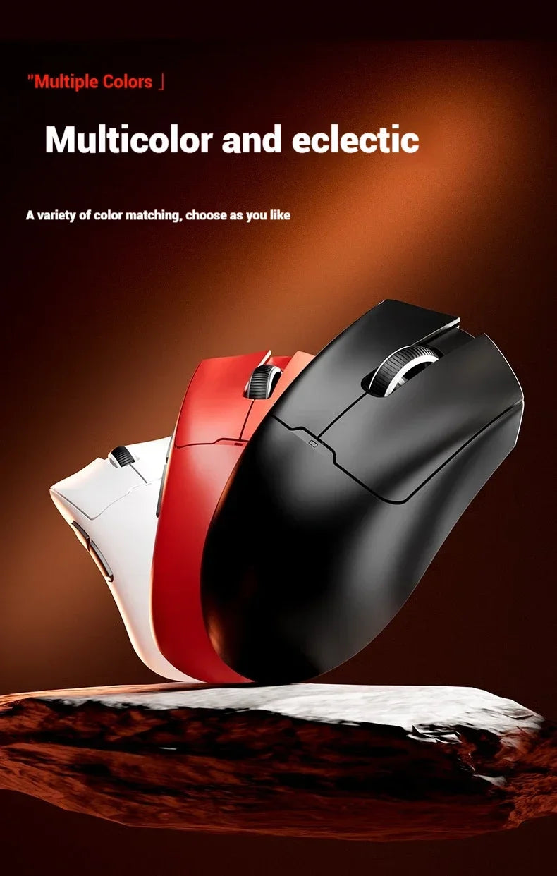EWEADN A5 Pro Ultra wireless Lightweight Mouse Three-mode Paw3395/3311 22K/26KDPI  Low Latency Gaming Mouse