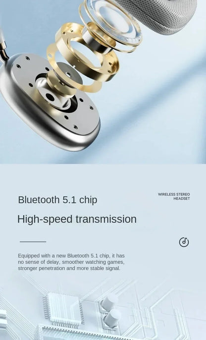 2025 New Air Max P9 TWS Wireless Bluetooth 5.1 Headphones With Mic Pods Sports Gaming Earphones For Xiaomi IPhone Apple PC