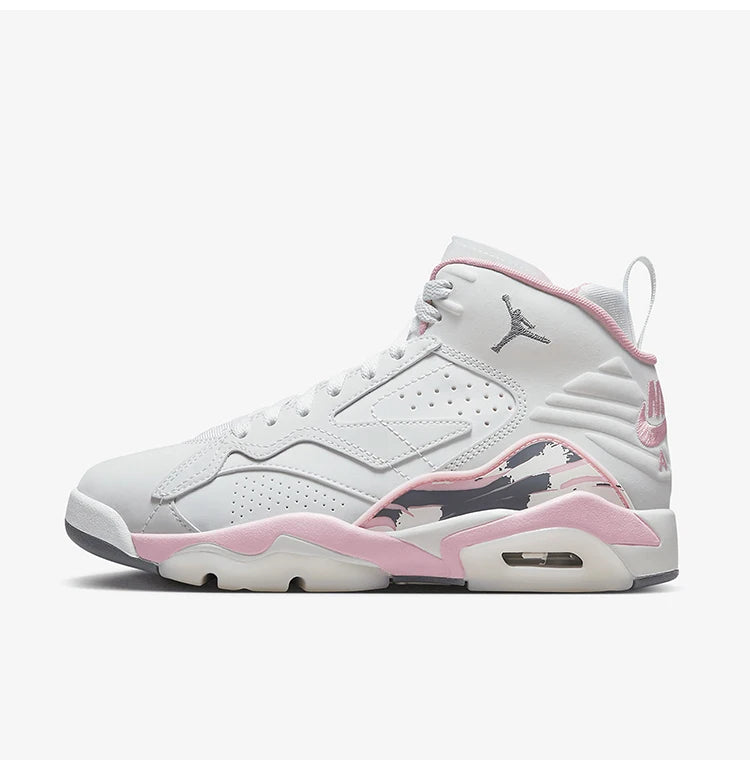 Nike genuine JORDAN women's high top cushioned and wear-resistant practical basketball shoes FB9019-106