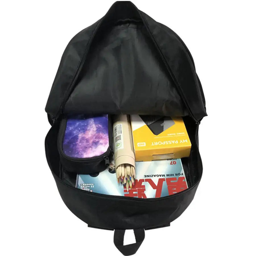 Fortnite Cartoon 15-inch Lightweight Backpack With Adjustable Shoulder Straps Kids Daily School Bag For Boys Girls Age 5-9