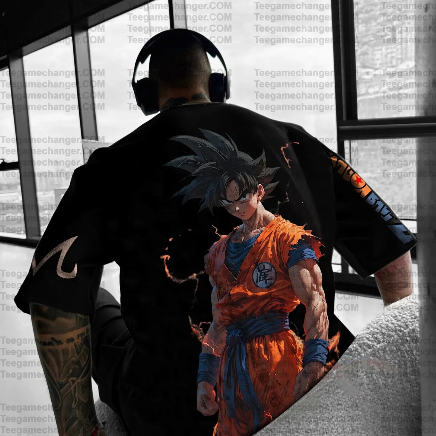 Son Goku Dragon Ball Anime 2025 Καλοκαιρινό T-shirt Ανδρικό Harajuku Oversized Ρετρό Streetwear Γυναικείο Casual Φαρδύ Κοντομάνικο Unisex Top
