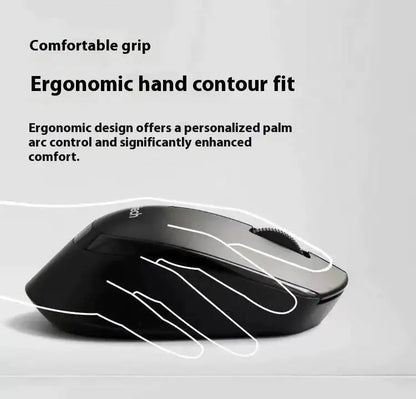 Logitech M330 Professional Office Mouse is compact, quiet, convenient to carry, comfortable to touch, and specifically designed1