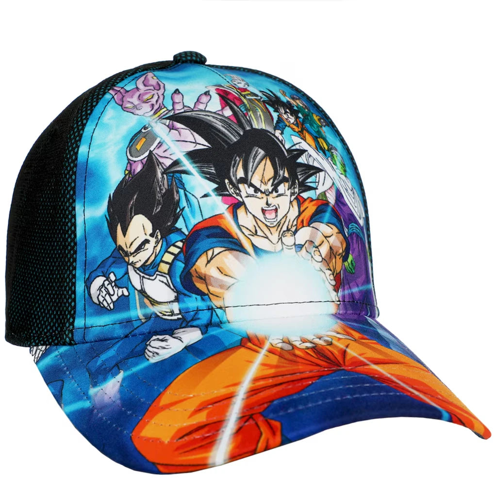 2026 New Summer Dragon Ball Super Youth Men Baseball Snapback Hat Black - Anime Enthusiast Gift