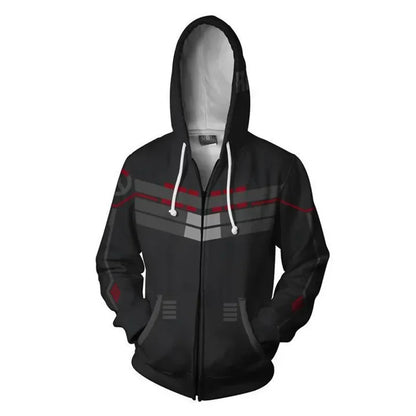 Anime Game Hoodie Sweatshirt 3D Printing Overwatches DVA DJ Cosplay Costume Women Men Couple Hooded Jacket Top Clothing