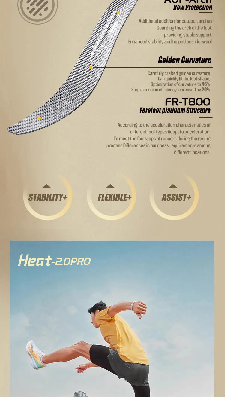 IRUNSVAN Rehuo 2.0PRO Full Length T800 Carbon Plate Running Shoes  Marathon  Professional Training, Men's  24098