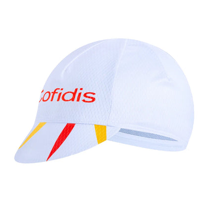 Tour 2025 Cycling Hat UAE Team FDJ Classic Cycling Caps Quick Dry Team Bike Mountain MTB Racing Bicycle Hat Under Helmet
