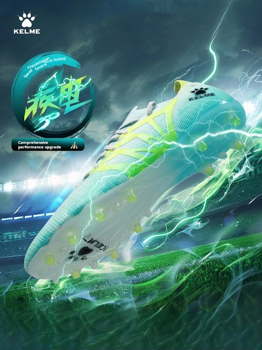 Kelme professionelle Fußballschuhe für Herren, Jugendliche und Kinder – MG-Trainings-Fußballschuhe, rutschfeste Indoor-Fußballschuhe