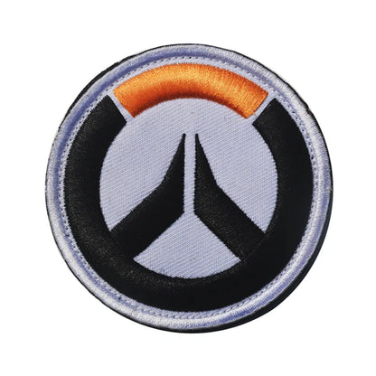 Overwatch D.Va Embroidered Magic Arm Patch Sticker Cosplay Backpack Clothing Decals Decoration Fan Merchandise Gifts
