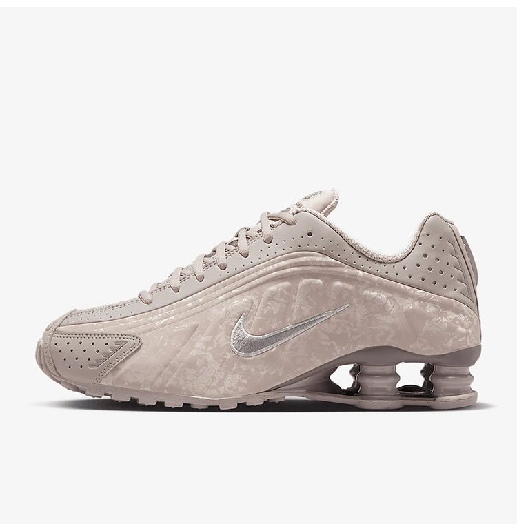 Nike genuine Shox R4 Women's Cushioned Low-Cut Running Shoes HV0934-001